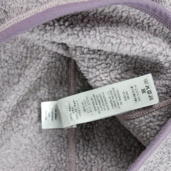 Pull polaires femme manches longues rose Patagonia Col Montant
