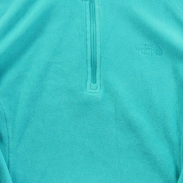 Pull polaires femme manches longues turquoise The North Face Col Montant