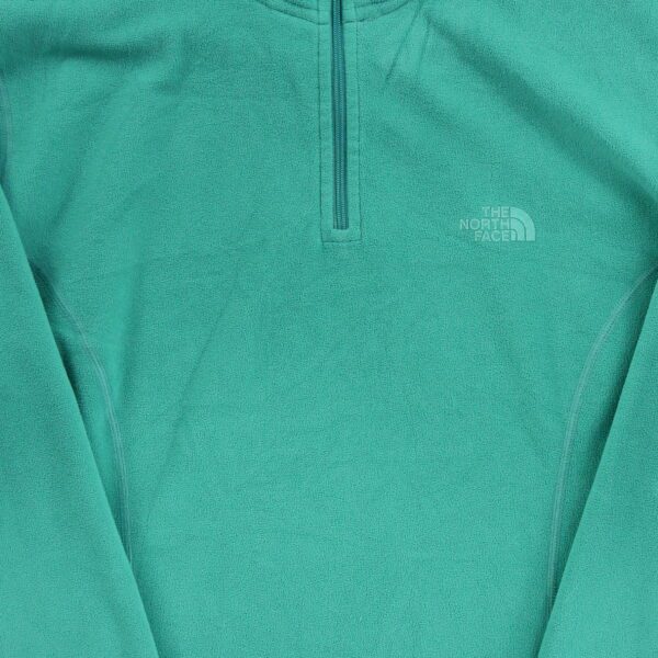 Pull polaires femme manches longues turquoise The North Face Col Montant