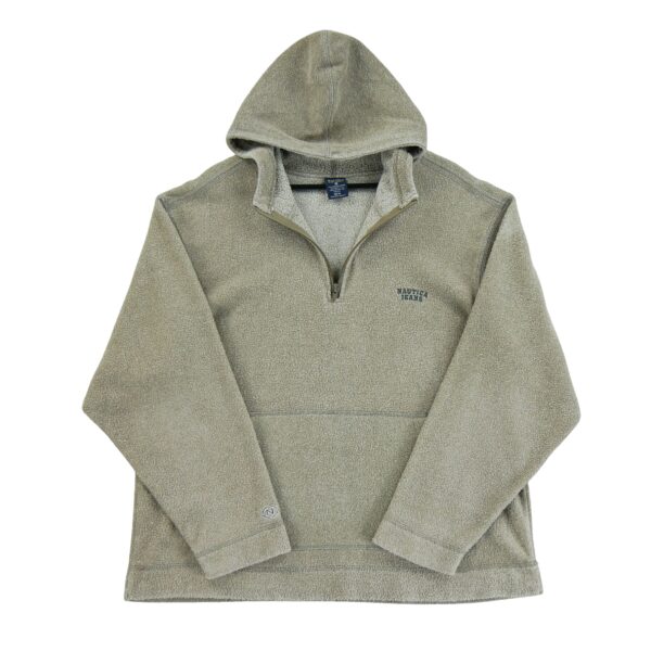 Pull polaires homme manches longues beige Nautica Col Montant QWE0205