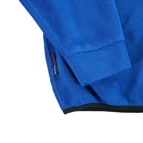 Pull polaires homme manches longues bleu Nautica Motif brode Col Montant