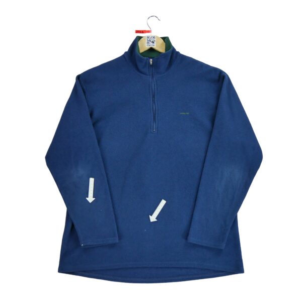 Pull polaires homme manches longues bleu Patagonia Col Montant