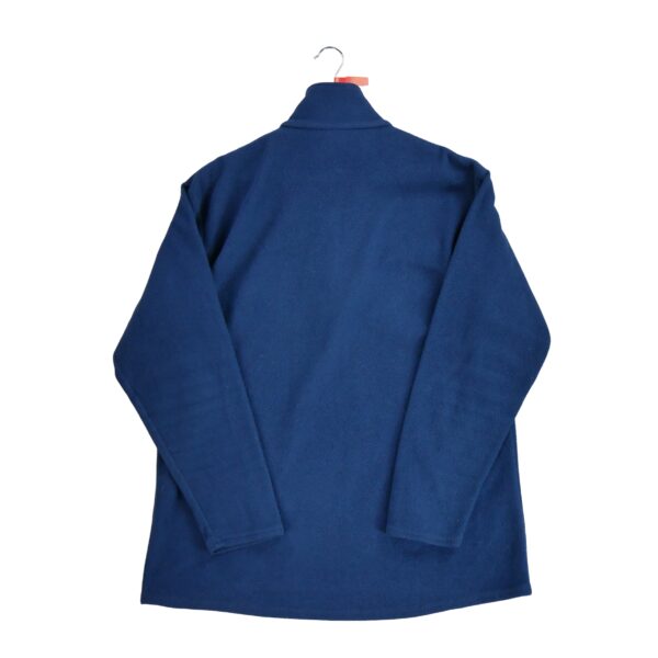 Pull polaires homme manches longues bleu Patagonia Col Montant