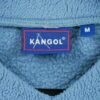 Pull polaires homme manches longues bleu Vintage Col V
