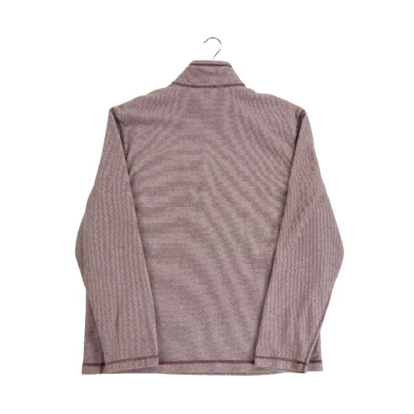 Pull polaires homme manches longues bordeaux The North Face Col Montant