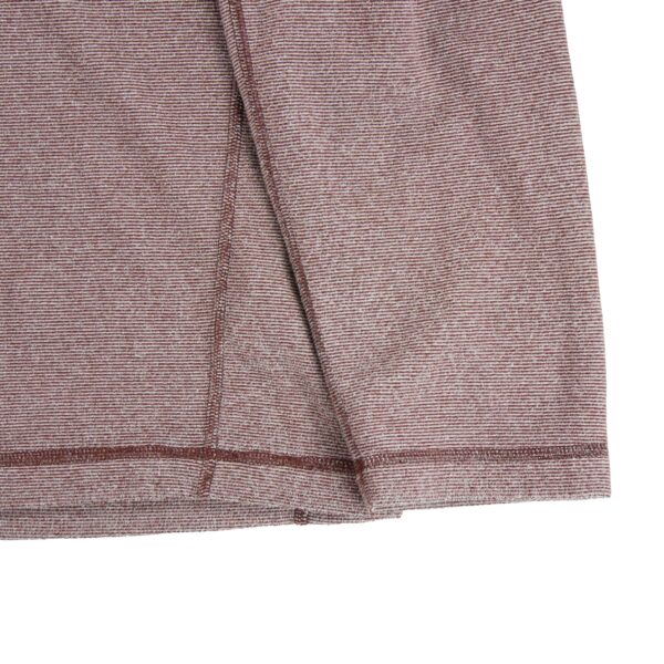 Pull polaires homme manches longues bordeaux The North Face Col Montant