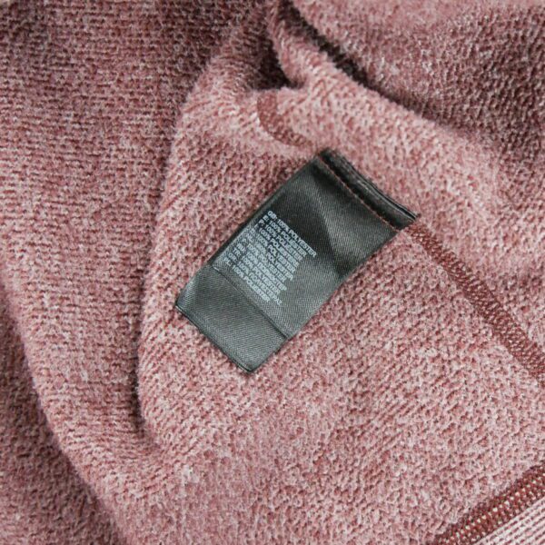 Pull polaires homme manches longues bordeaux The North Face Col Montant