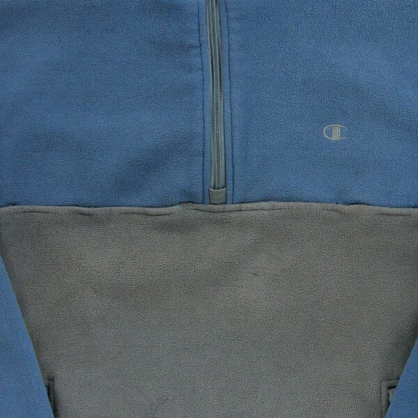Pull polaires homme manches longues gris Champion Col Montant QWE2069