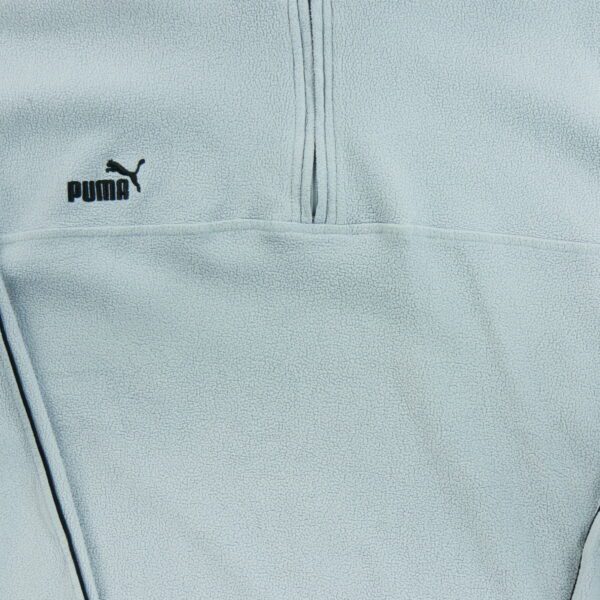 Pull polaires homme manches longues gris Puma Col Montant QWE1114