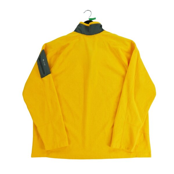 Pull polaires homme manches longues jaune The North Face Col Montant