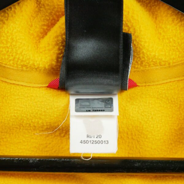 Pull polaires homme manches longues jaune The North Face Col Montant