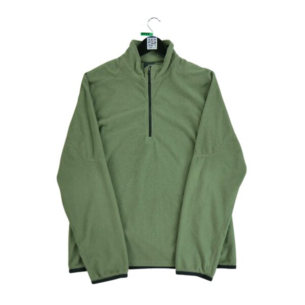 Pull polaires homme manches longues kaki Nike Col Montant