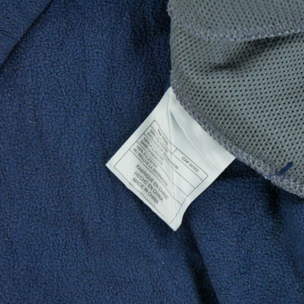 Pull polaires homme manches longues marine Nike Col Montant