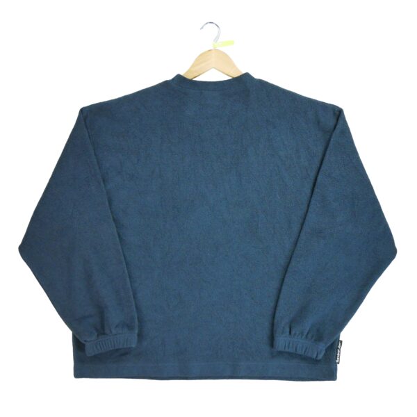 Pull polaires homme manches longues marine Reebok Col Rond