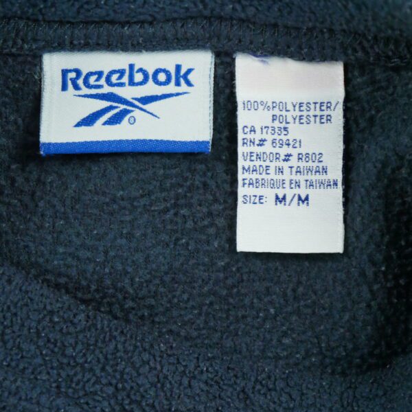 Pull polaires homme manches longues marine Reebok Col Rond