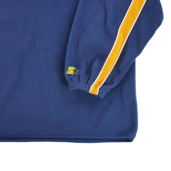 Pull polaires homme manches longues marine Starter Col V Equipe Notre Dame QWE3263