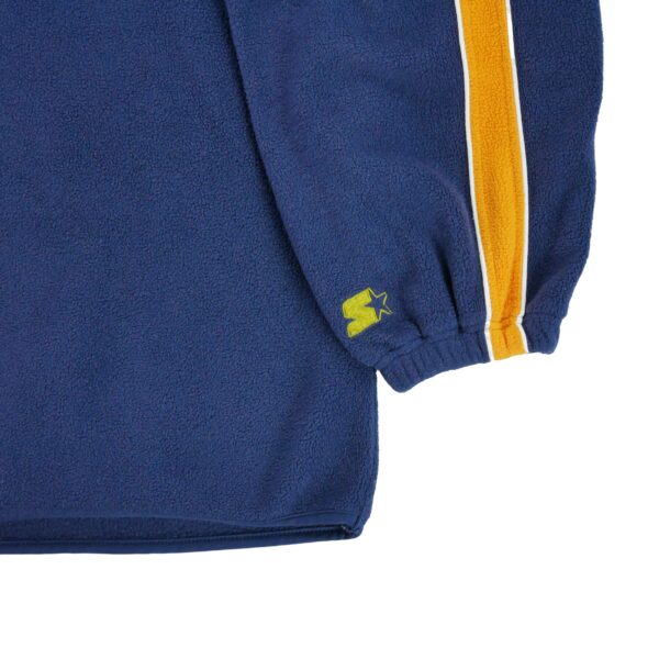 Pull polaires homme manches longues marine Starter Col V Equipe Notre Dame QWE3263