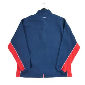 Pull polaires homme manches longues marine Umbro Col Montant