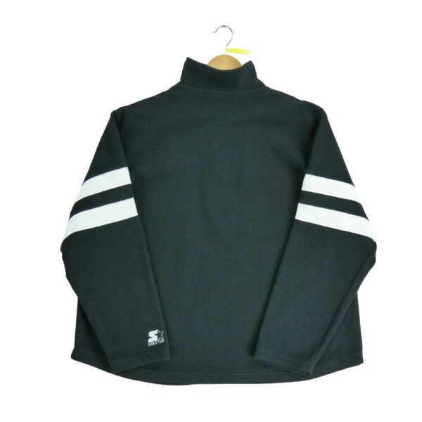 Pull polaires homme manches longues noir Starter Col Montant QWE1399