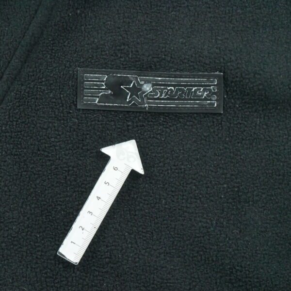 Pull polaires homme manches longues noir Starter Col Montant QWE1399