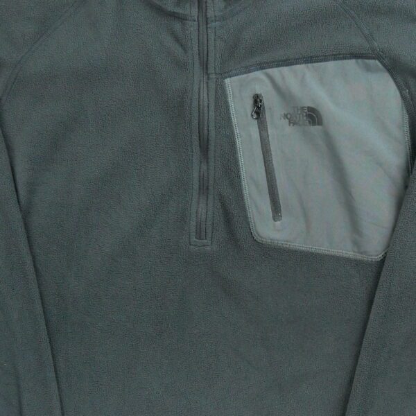 Pull polaires homme manches longues noir The North Face Col Montant
