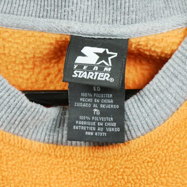 Pull polaires homme manches longues orange Starter Motif imprime Col Rond Equipe Tennessee QWE3595
