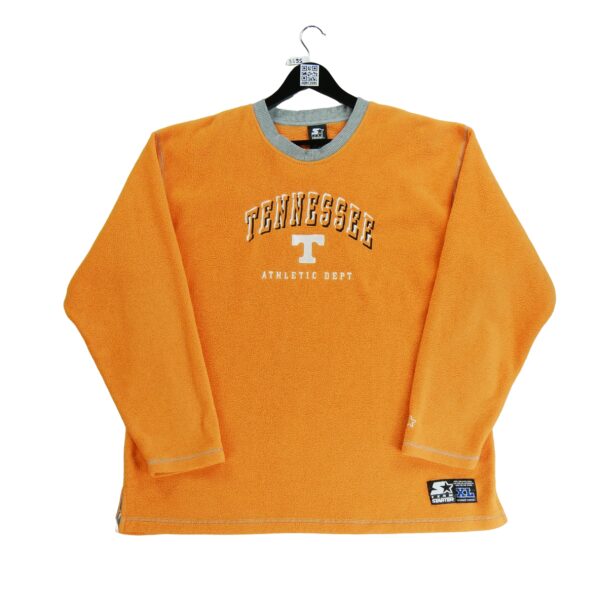 Pull polaires homme manches longues orange Starter Motif imprime Col Rond Equipe Tennessee QWE3595