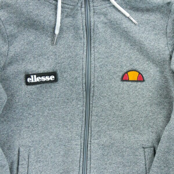 Sweat a capuche femme manches longues gris Ellesse Motif a motifs Col Rond
