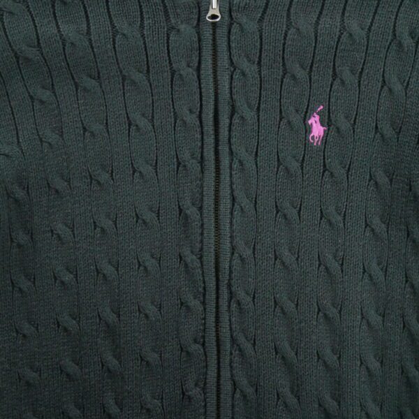Sweat a capuche femme manches longues noir Polo Ralph Lauren Col Montant QWE3330