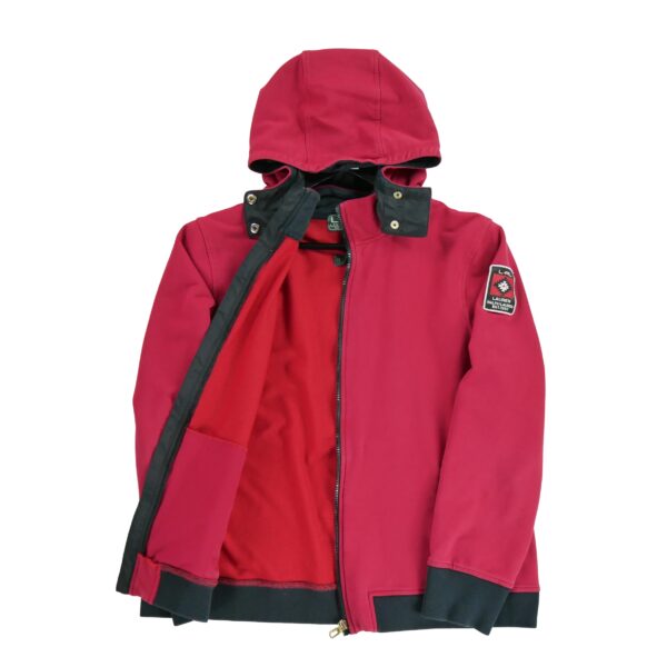 Sweat a capuche femme manches longues rouge Polo Ralph Lauren Col Montant QWE1012