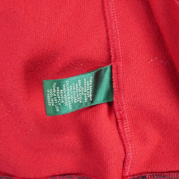 Sweat a capuche femme manches longues rouge Polo Ralph Lauren Col Montant QWE1012