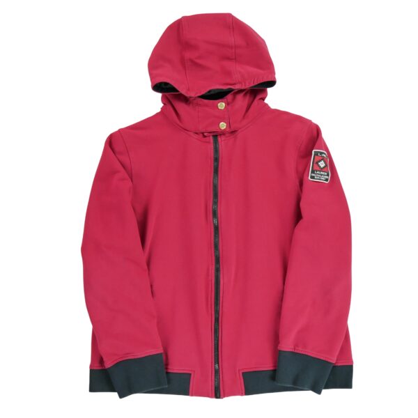 Sweat a capuche femme manches longues rouge Polo Ralph Lauren Col Montant QWE1012