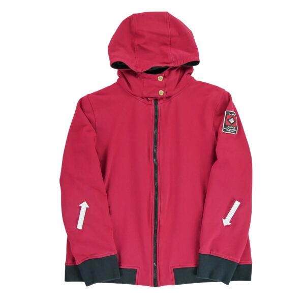 Sweat a capuche femme manches longues rouge Polo Ralph Lauren Col Montant QWE1012