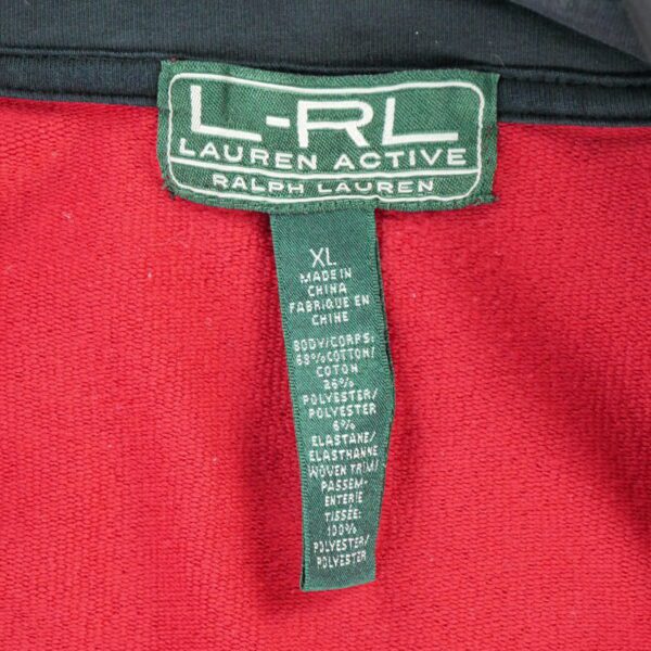Sweat a capuche femme manches longues rouge Polo Ralph Lauren Col Montant QWE1012