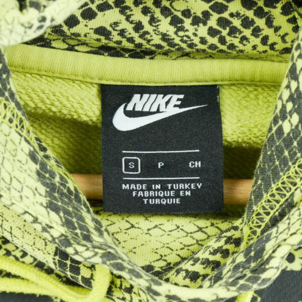 Sweat a capuche femme manches longues vert Nike Motif a motifs Col Montant
