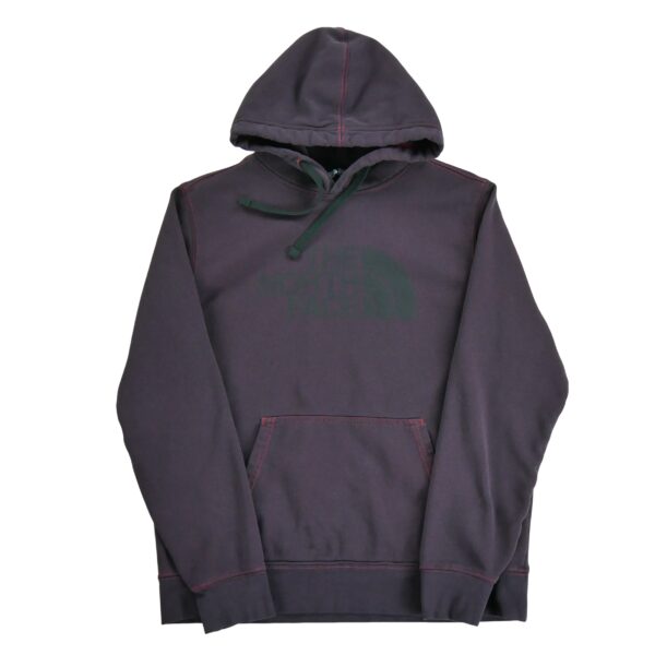 Sweat a capuche homme manches longues bordeaux The North Face Col Rond