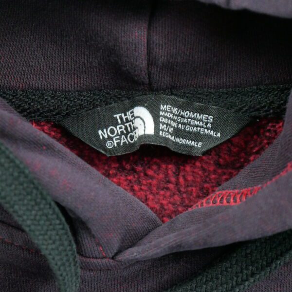 Sweat a capuche homme manches longues bordeaux The North Face Col Rond
