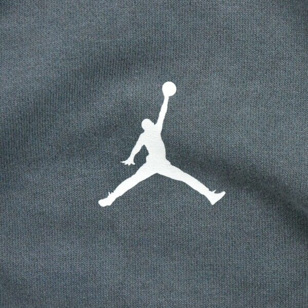 Sweat a capuche homme manches longues gris Jordan Col Rond