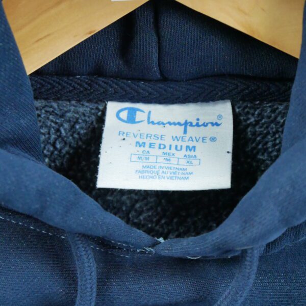 Sweat a capuche homme manches longues marine Champion Col Rond