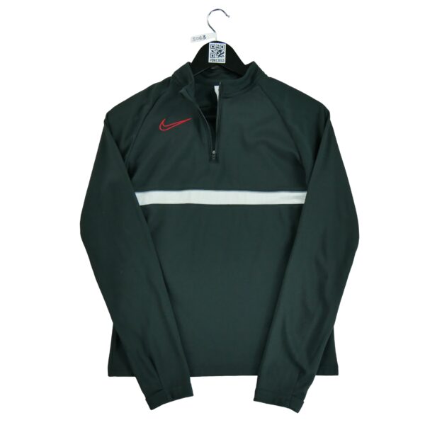 Sweat enfant manches longues noir Nike Col Montant