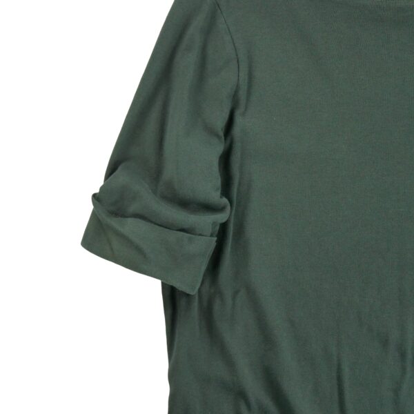 T shirt manches courtes femme kaki Polo Ralph Lauren Col Rond QWE1309