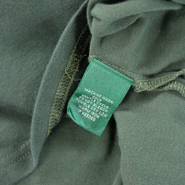T shirt manches courtes femme kaki Polo Ralph Lauren Col Rond QWE1309