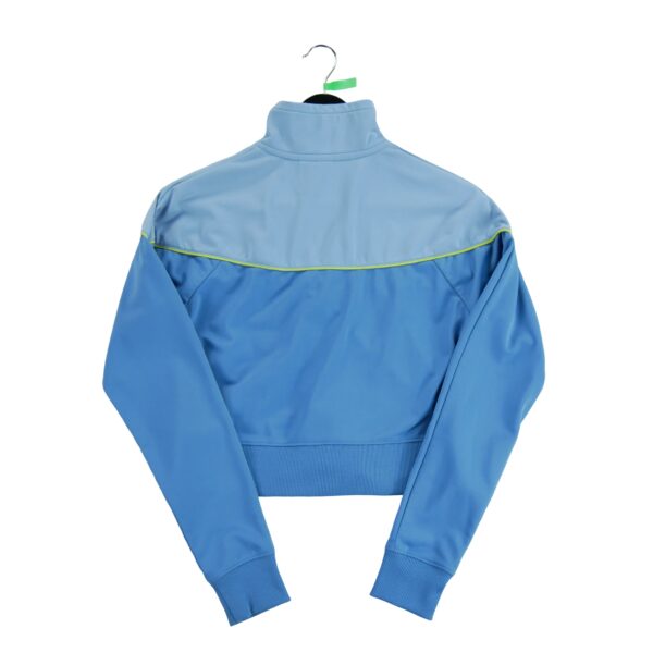 Veste de survetements femme manches longues bleu clair Nike Col Montant