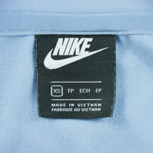 Veste de survetements femme manches longues bleu clair Nike Col Montant