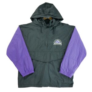 Veste legeres homme manches longues noir MLB Equipe Rockies du Colorado