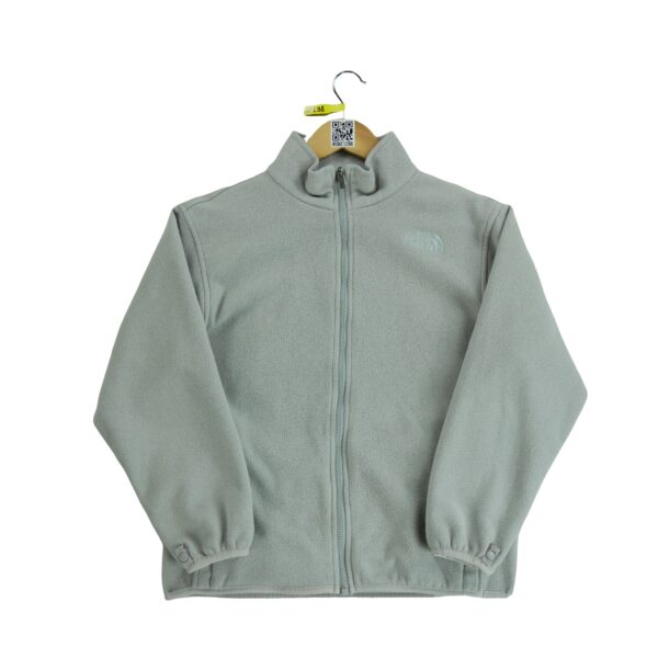 Veste polaires enfant manches longues gris The North Face Col Montant QWE1298