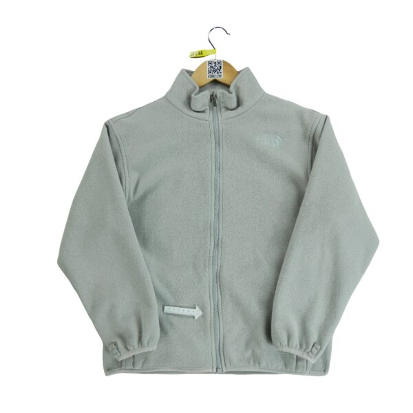 Veste polaires enfant manches longues gris The North Face Col Montant QWE1298