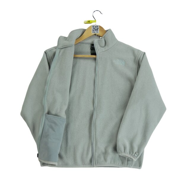 Veste polaires enfant manches longues gris The North Face Col Montant QWE1298