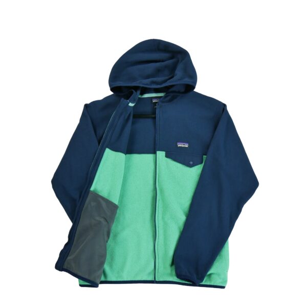Veste polaires enfant manches longues marine Patagonia Col Montant