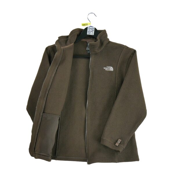 Veste polaires enfant manches longues marron The North Face Col Montant QWE1156